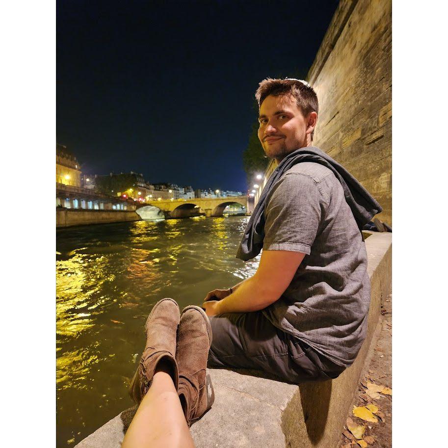 Sitting by the Siene