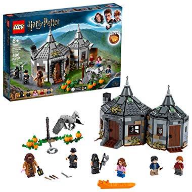 LEGO Harry Potter and The Prisoner of Azkaban Hagrid’s Hut: Buckbeak’s Rescue 75947 Building kit, New 2019 (496 Pieces)