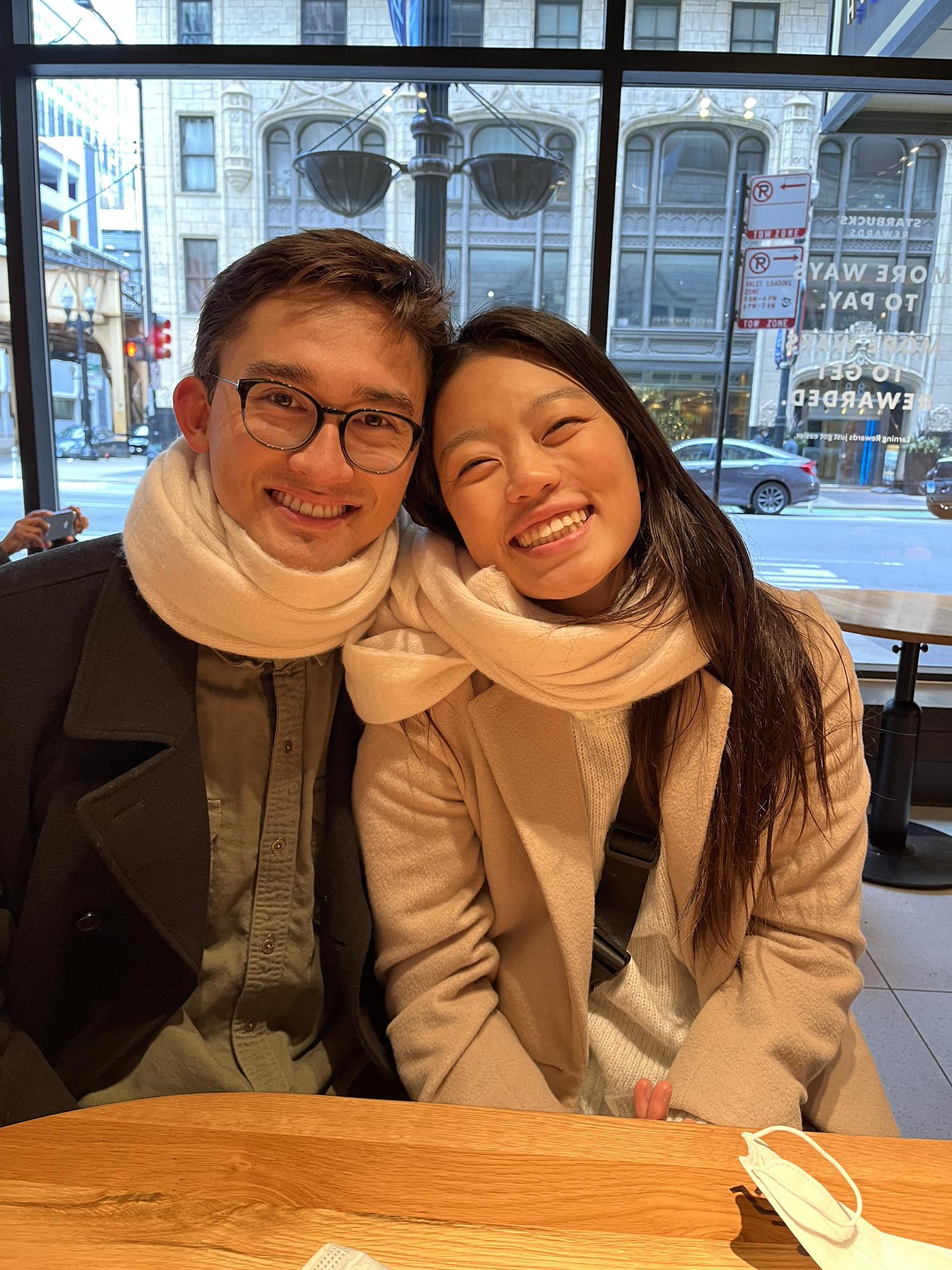 Trying to keep warm!