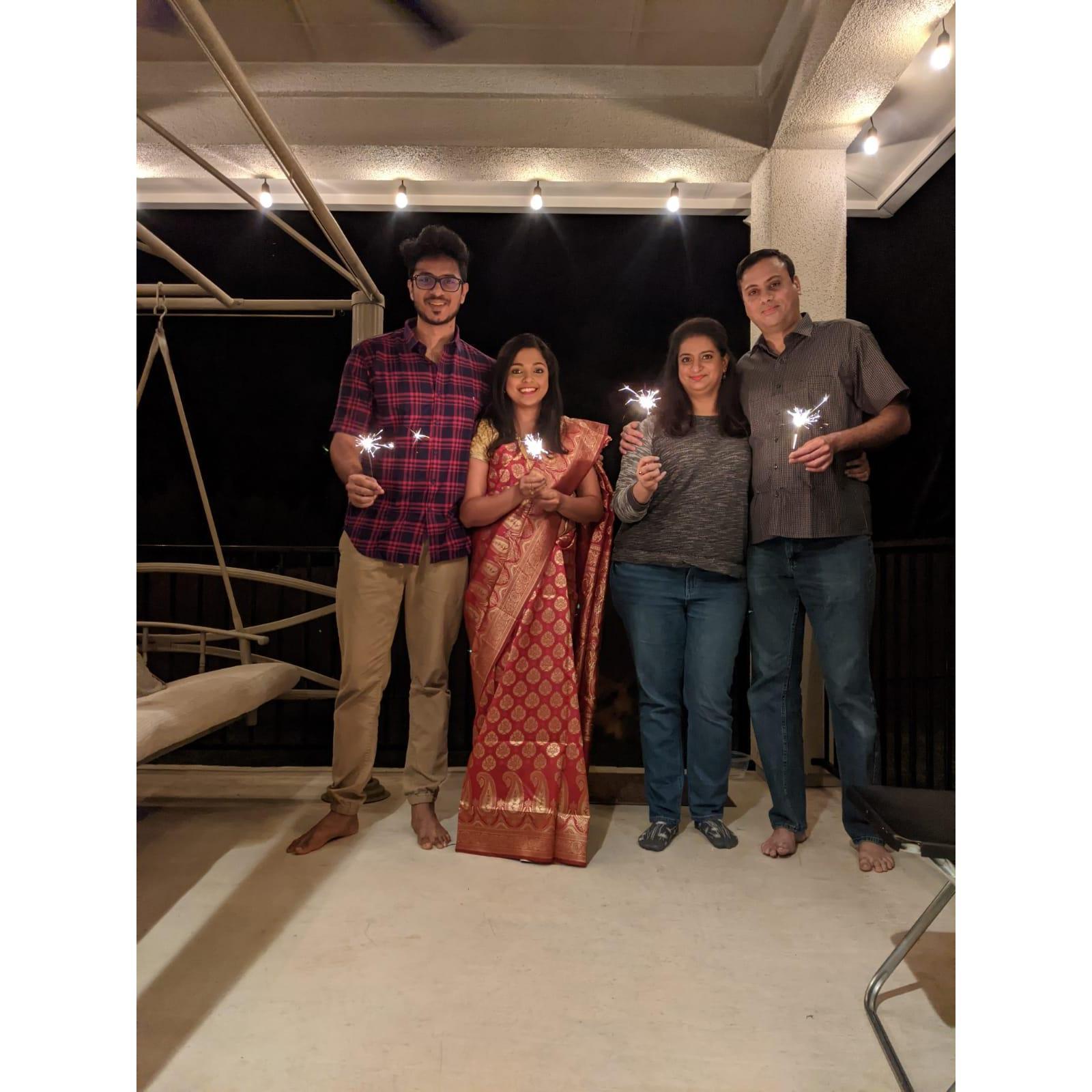 First Diwali with Family!