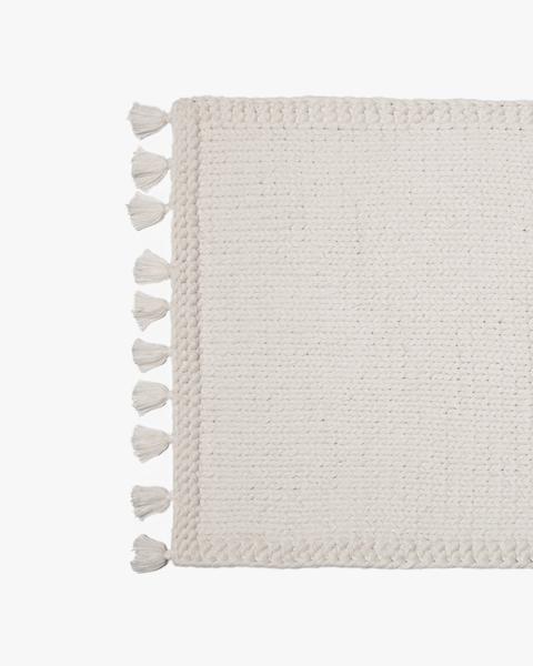 Hand-Knit Rug