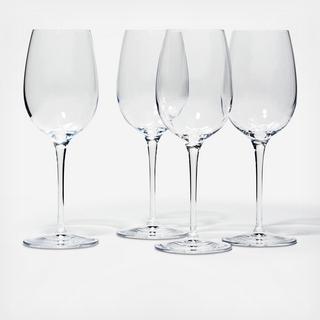 White Wine Glass, Set of 4