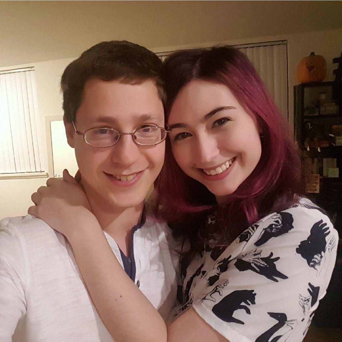 Our first photo together as a couple - January 2018