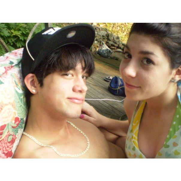 One of our very first photos ever taken on our old flip phones, freshman year of high school!