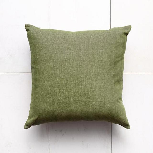 Adelene Plush Crush Pillow, Moss