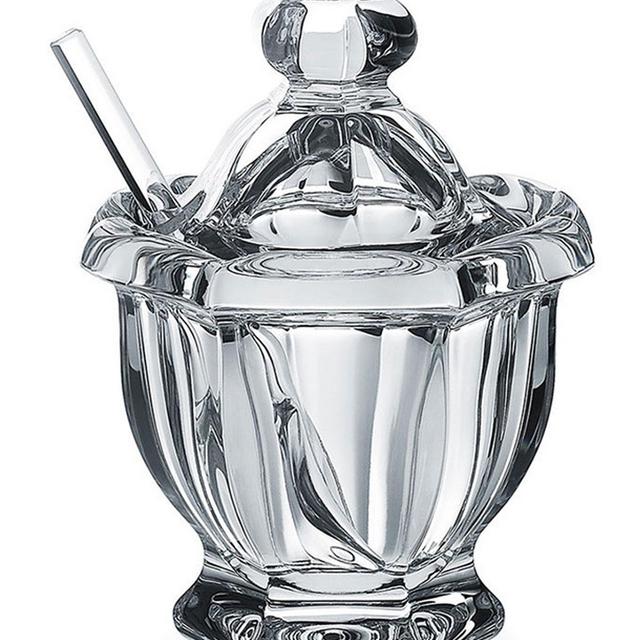 Baccarat Harcourt Mustard Jar