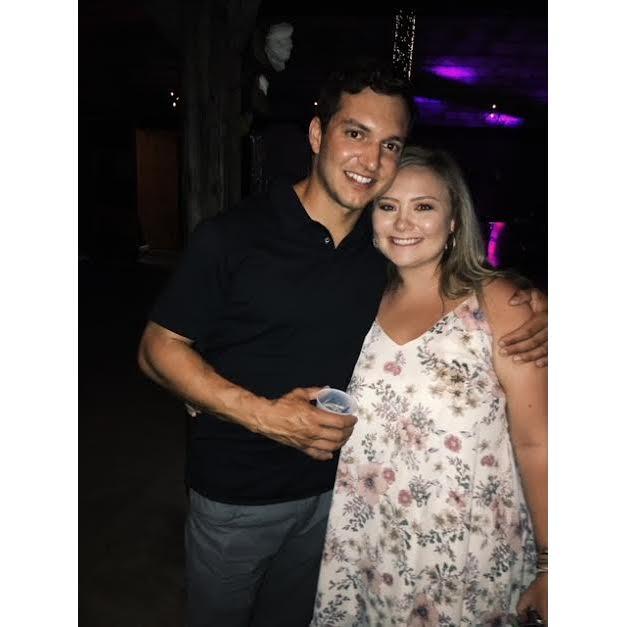 The first picture we ever took together! We met at a wedding (shout out Derek and Amanda) and Annie took Dusty as her date to a wedding a few months later!