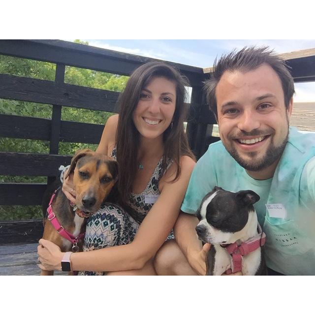 Fam pic at Magnolia Gardens {2017}