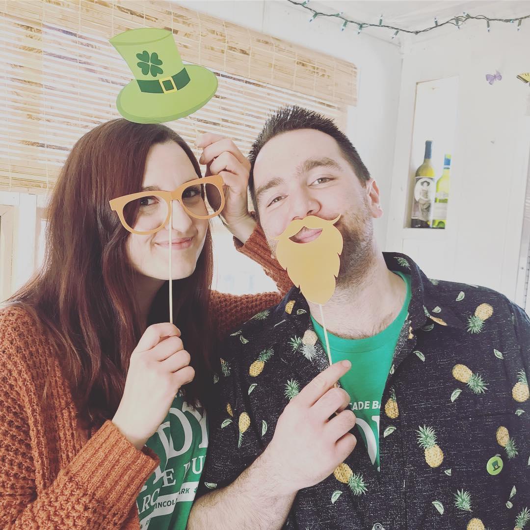 St. Patrick's day fun.