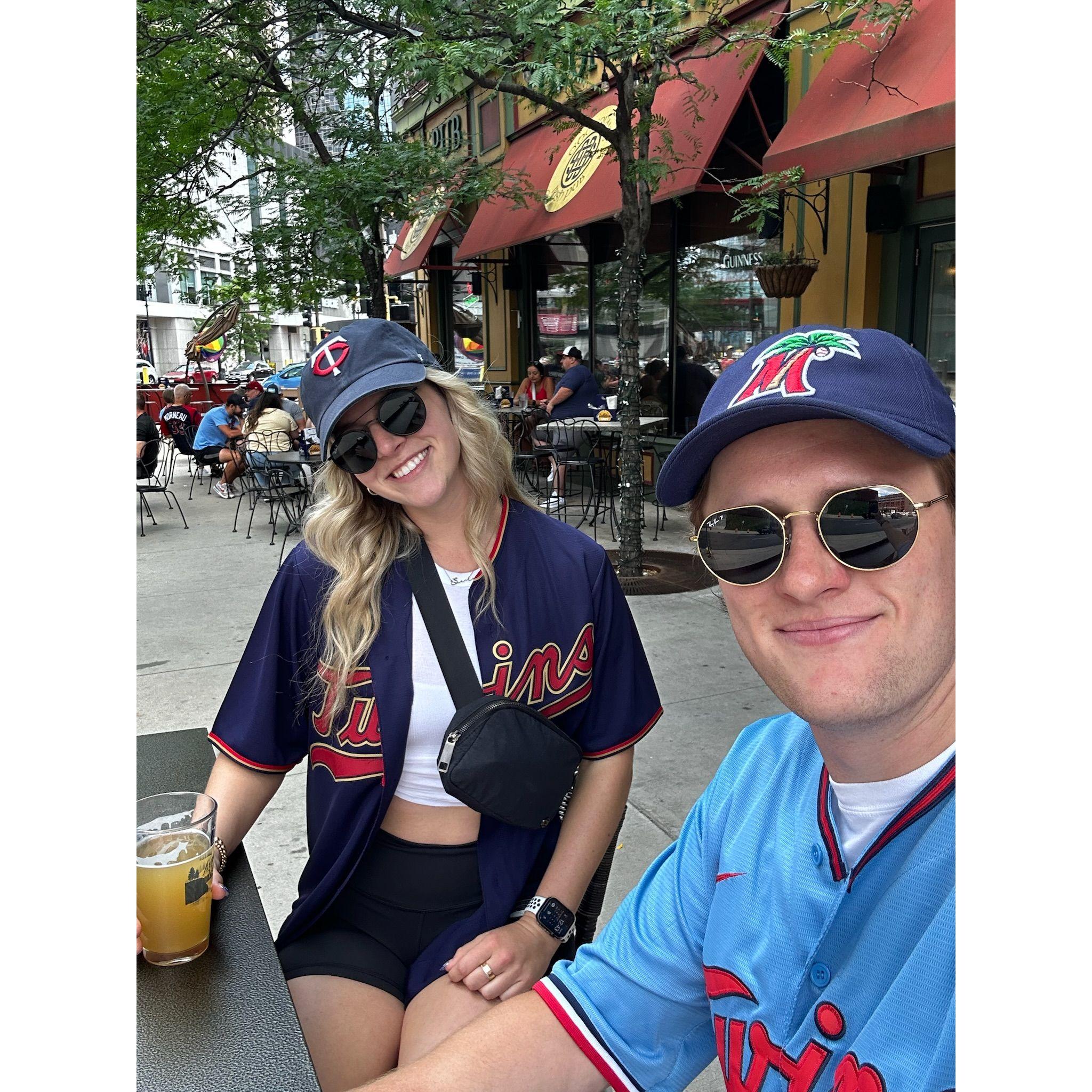 O'Donovan's before the Twins Game!