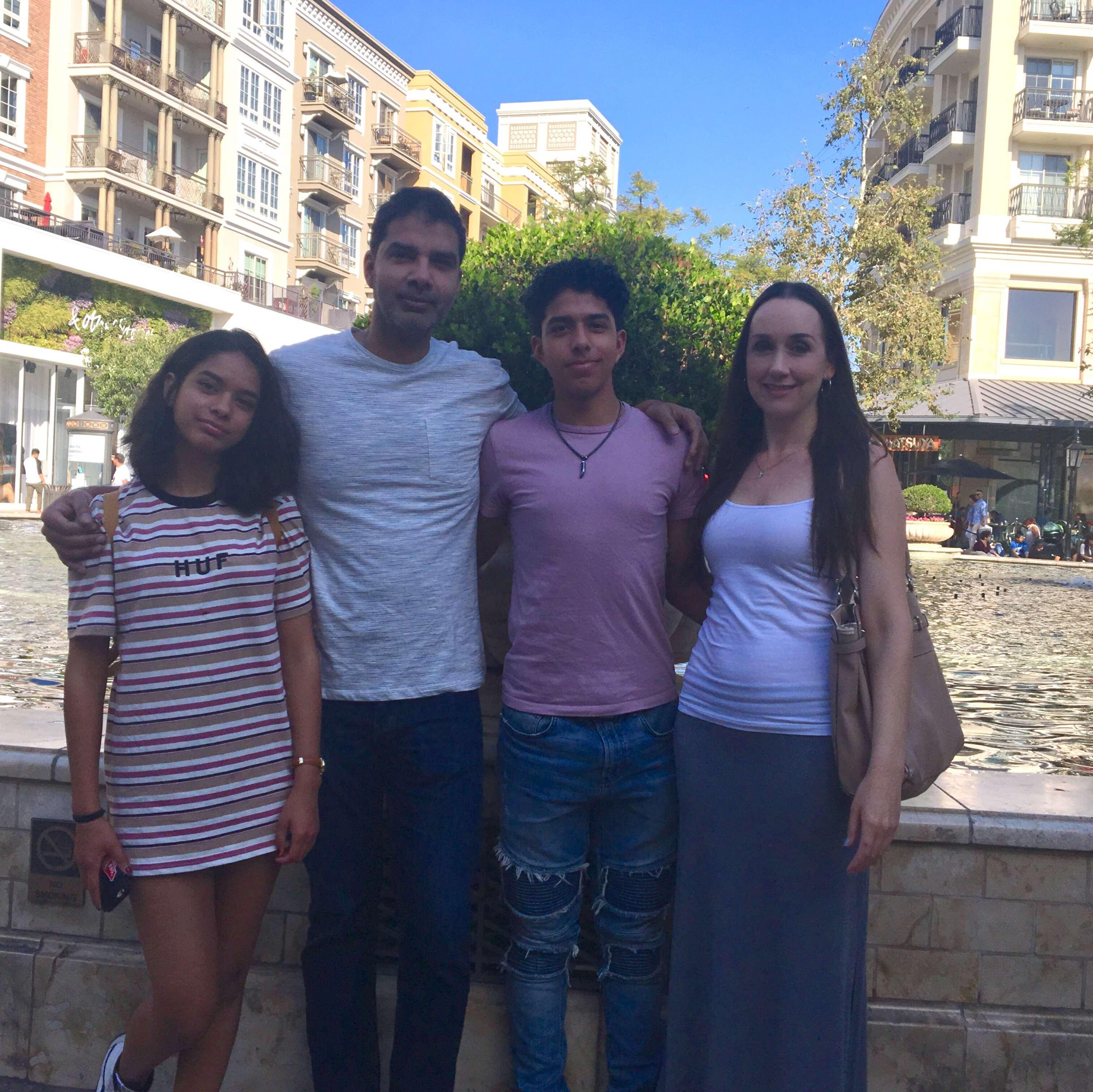 Visiting Sarah and Justin in LA