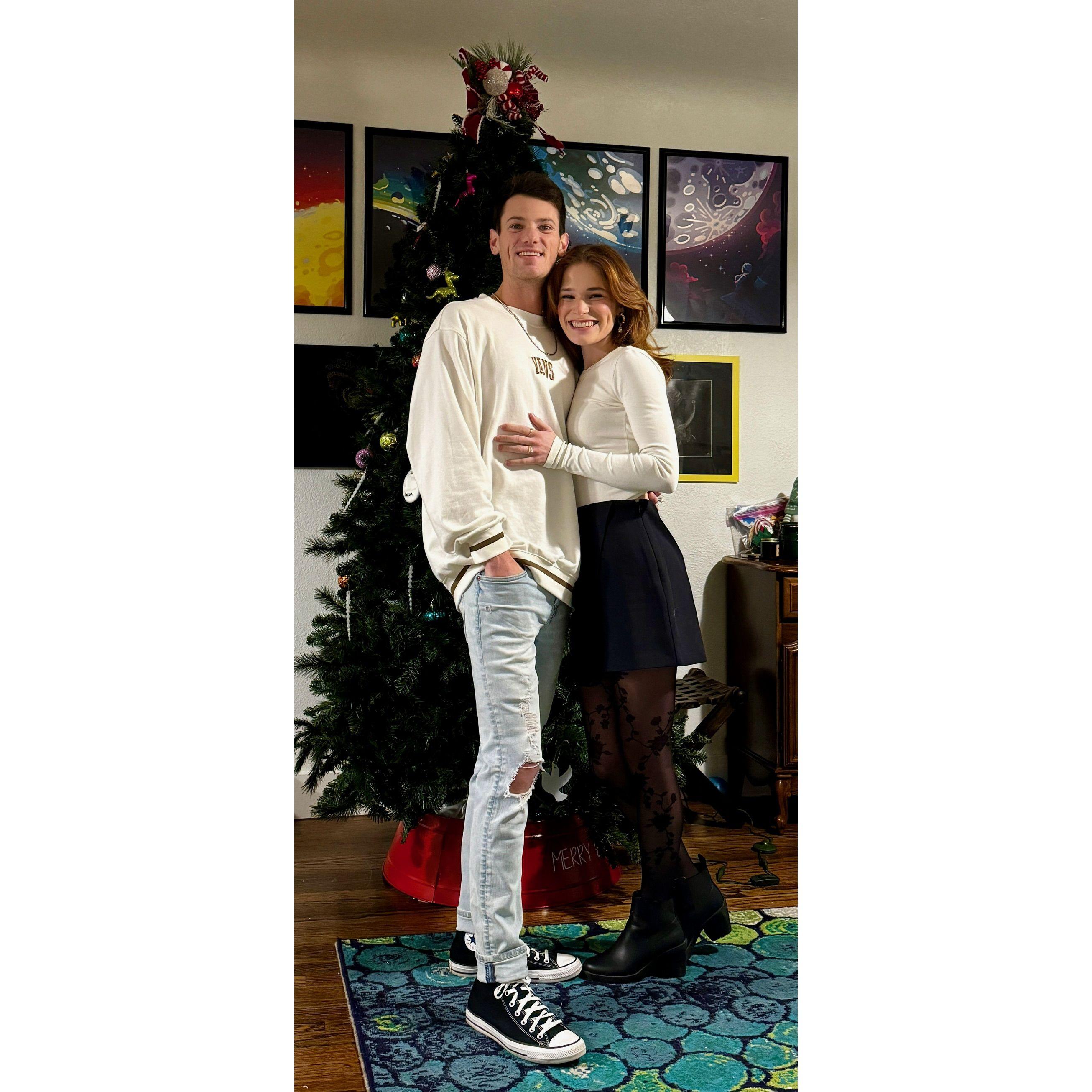Our first New Year’s Eve together!