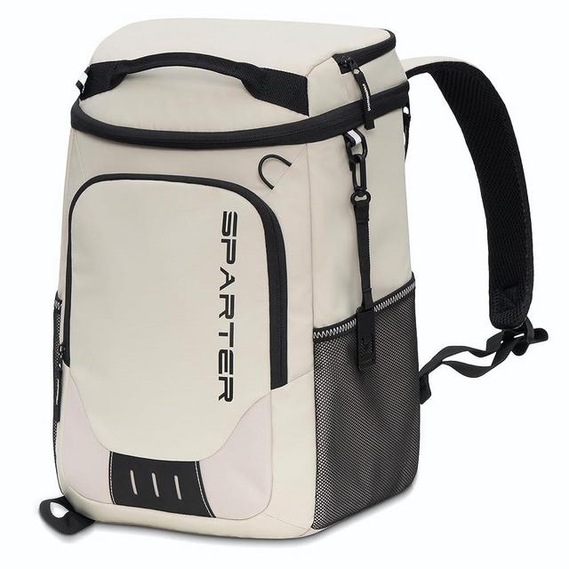 SPARTER Backpack Cooler Insulated Leak Proof 33/49 Cans, 2 Insulated Compartments Thermal Bag, Portable Lightweight Beach Travel Camping Lunch Backpack for Men and Women
