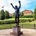 Rocky Statue