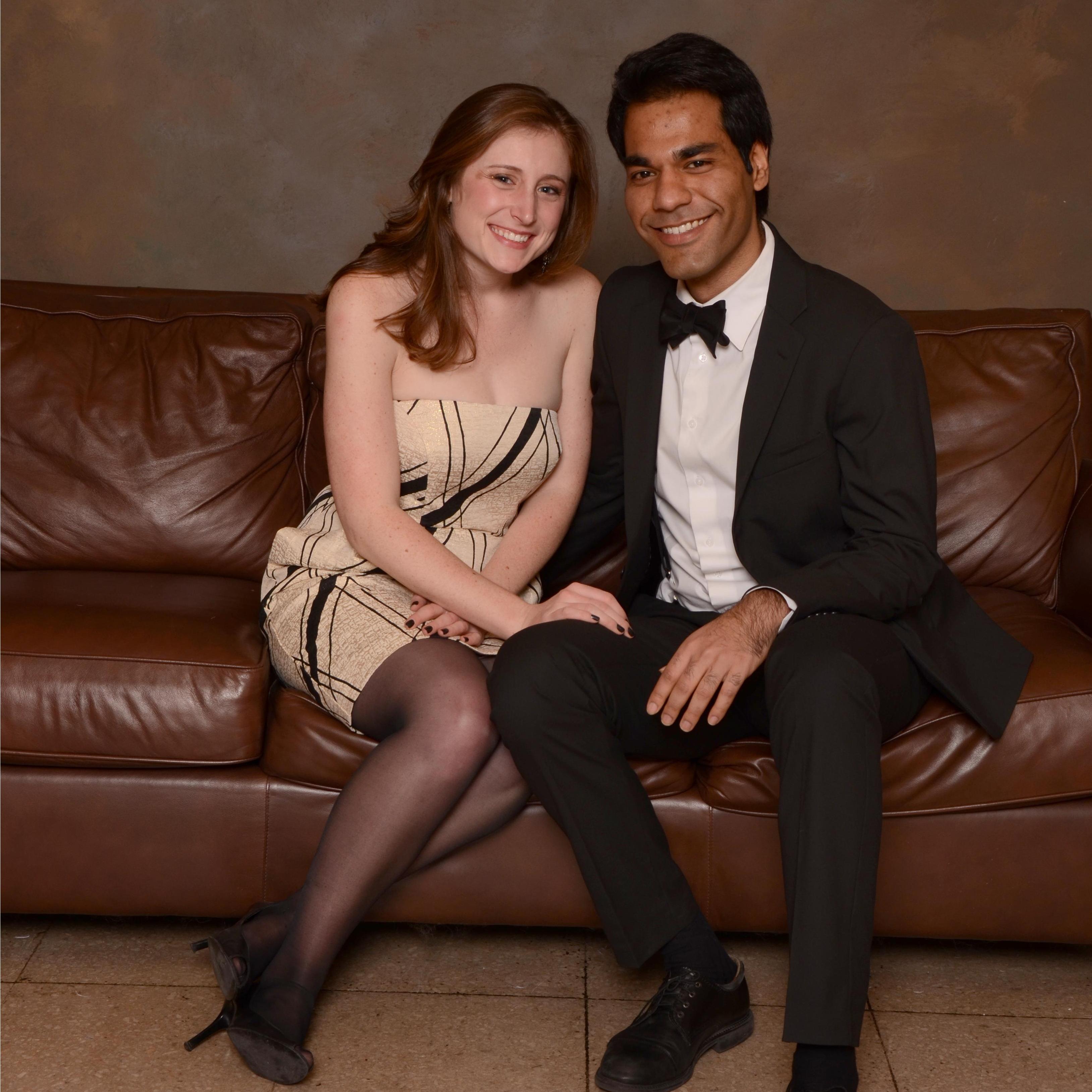 First work holiday party as a (covert) couple