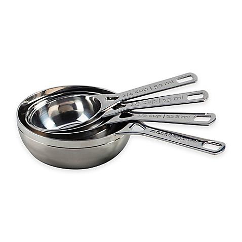 Le Creuset® Stainless Steel Measuring Cups (Set of 4)