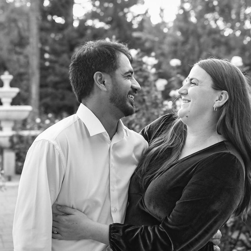 We met the good ol' fashioned way - online