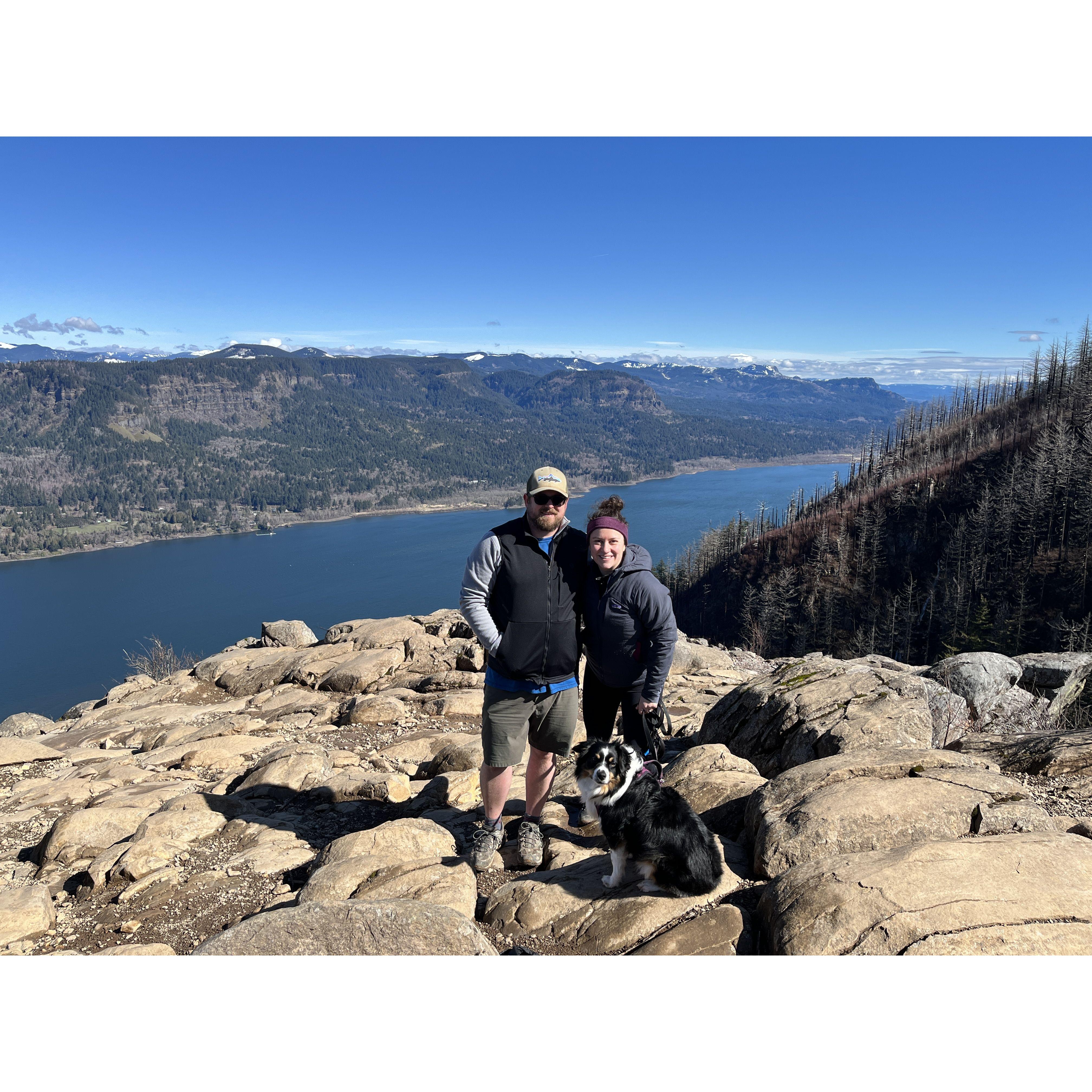 Beautiful Spring hike at Angel's Rest in the Columbia River Gorge