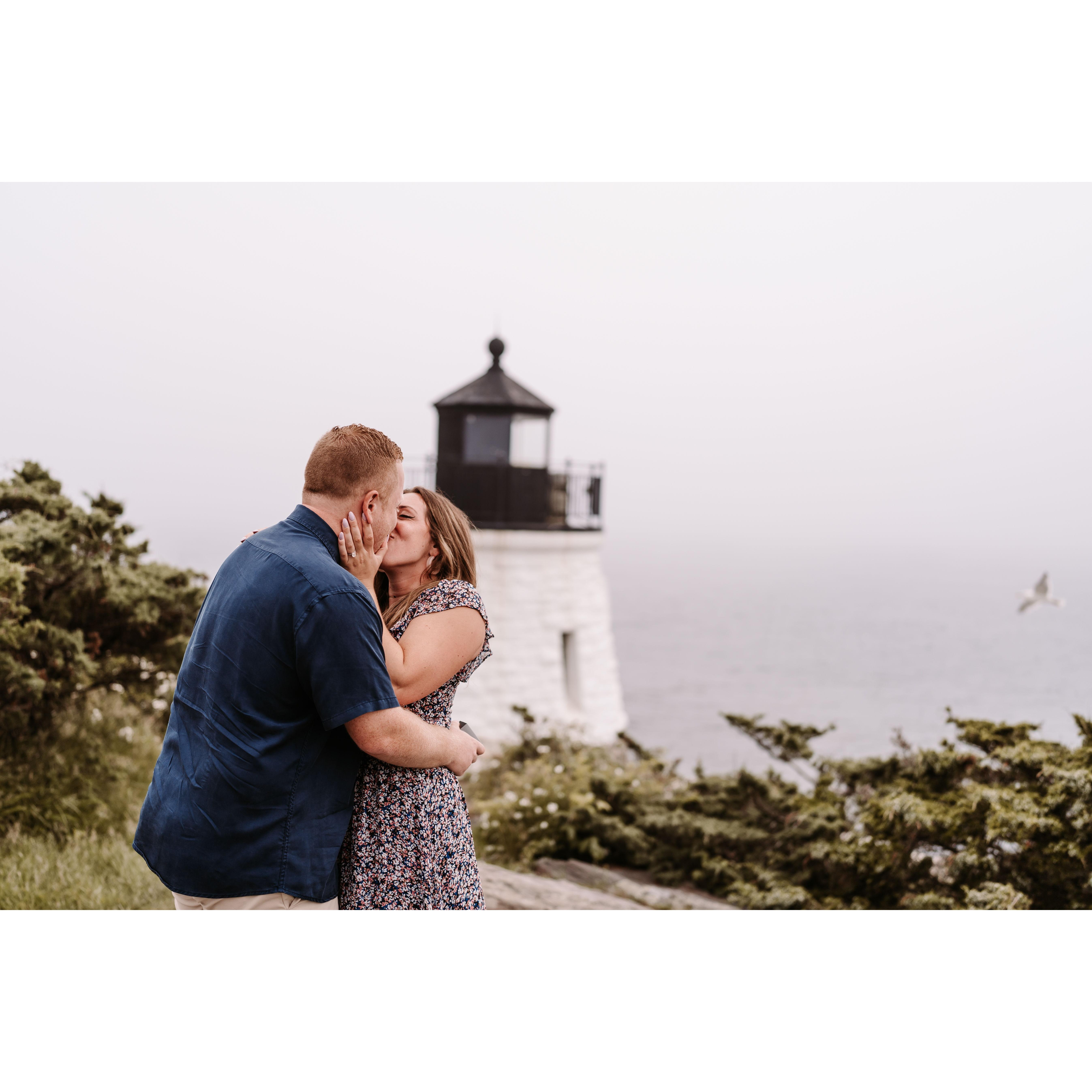 From our engagement photo album!