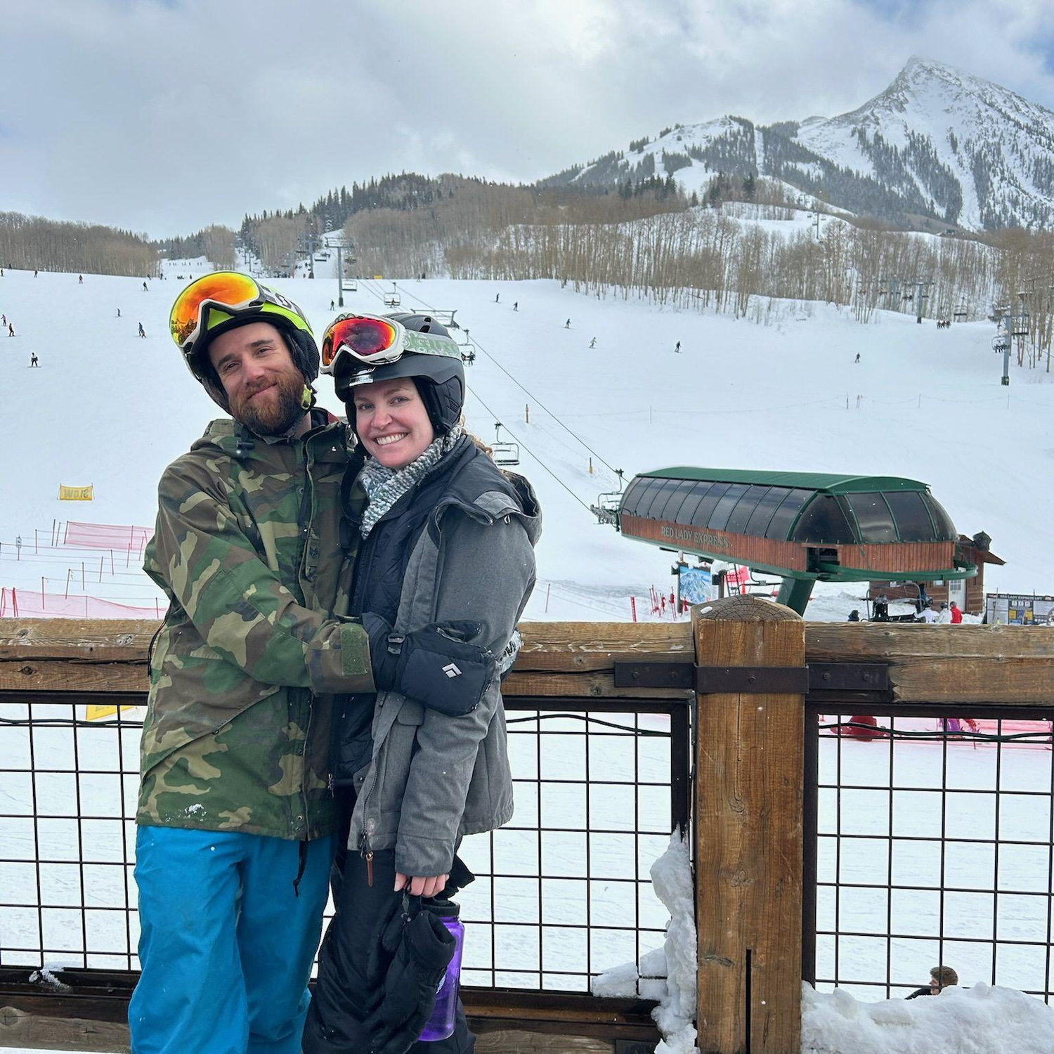 Nick snowboards like an Olympian. Georgia is still mastering her toe turns. Remarkably, smiles abound at the bottom of the mountain.