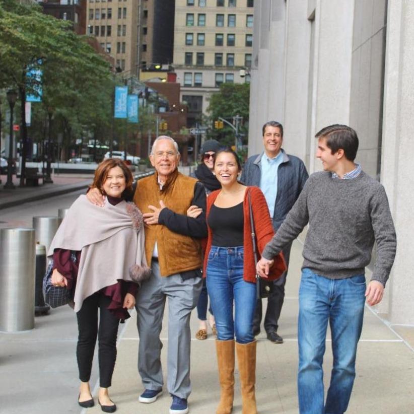 Karén's parents, Rubén & Marty Hinojosa, and Jack's parents, Ed & Lisa Stucky