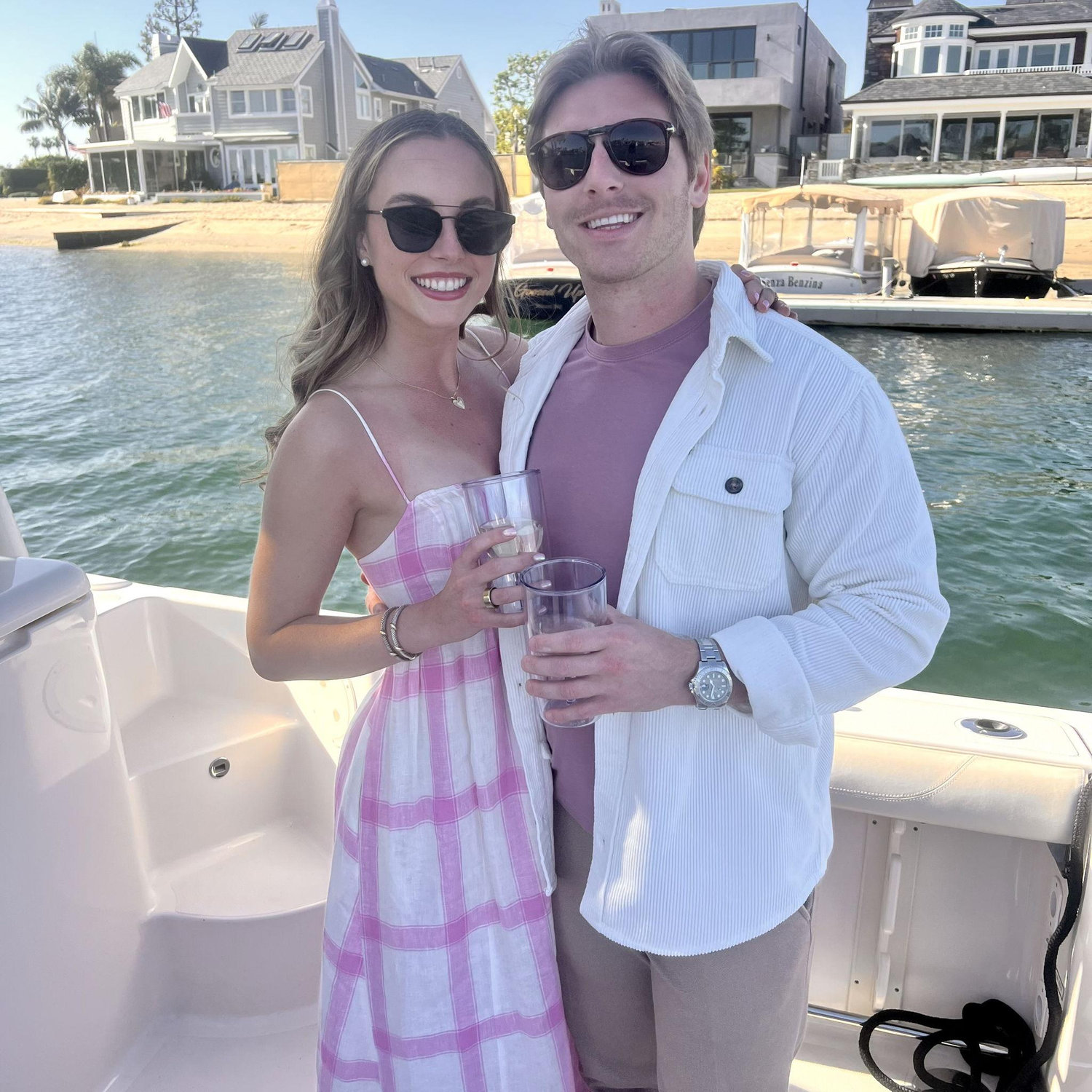 Maddie moved to Newport Beach in April 2024