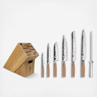 Premier Blonde 8-Piece Professional Block Knife Set