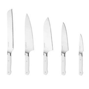 White 5 Piece Knife Set for Culinary Excellence | Misen