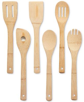 The Cellar 6-Pc. Bamboo Utensils Set, Created for Macy's