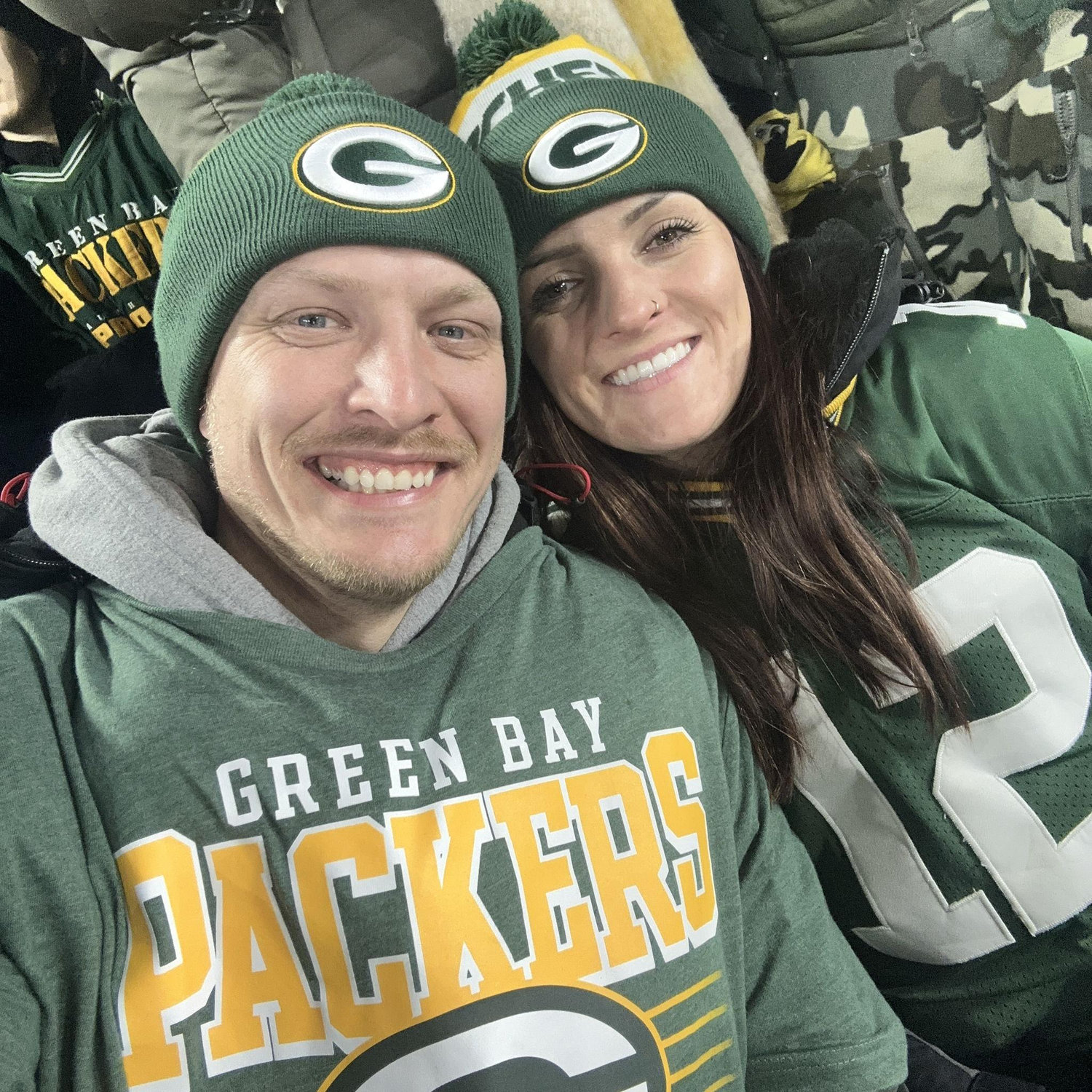 Kelsey's 1st Packer Game