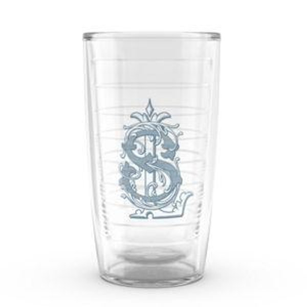 Tervis Tumbler with Our Custom Wedding Crest