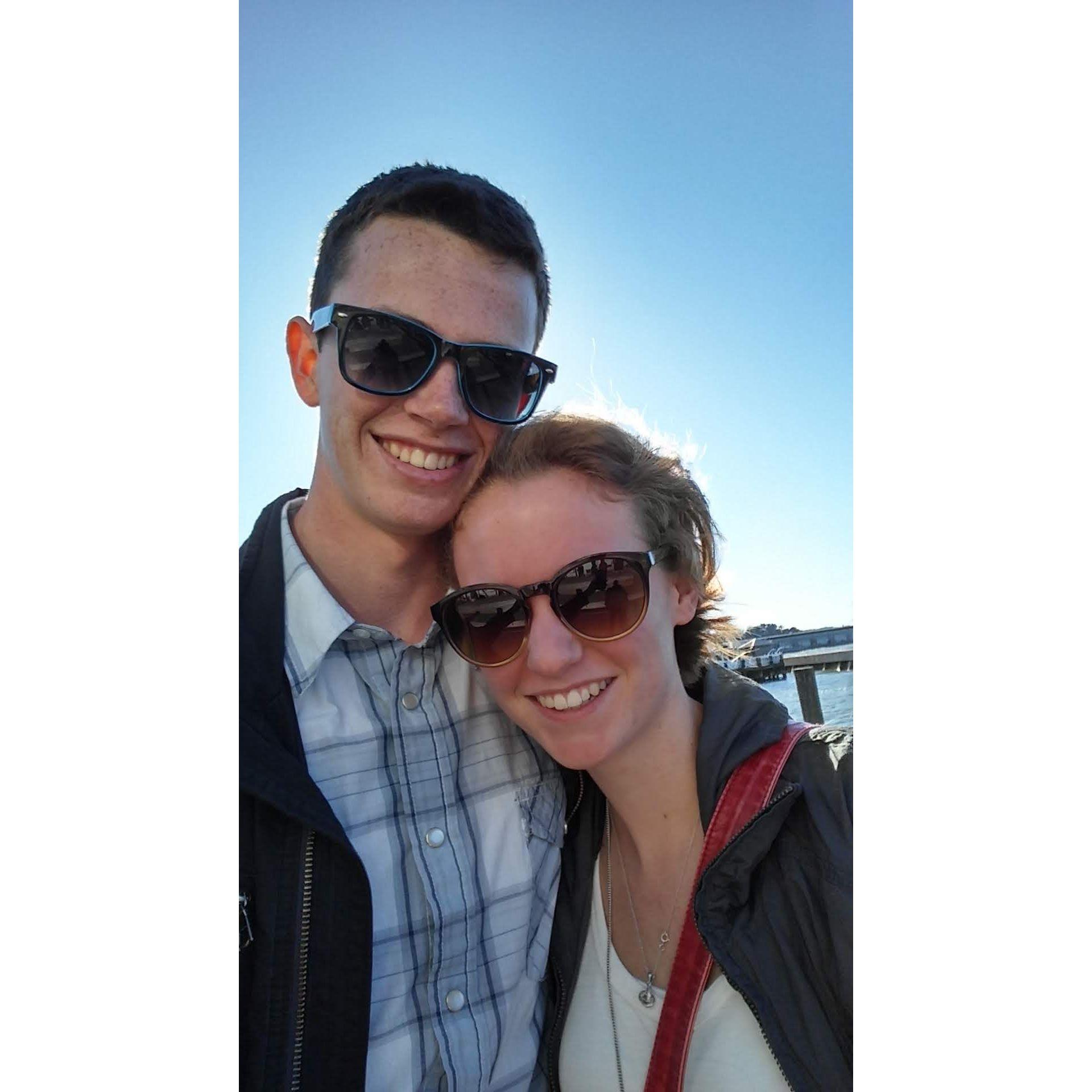 We took a weekend trip to San Francisco in high school and embraced our inner nerds by spending almost the whole day in the Exploratorium.