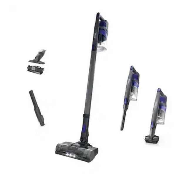 Shark - Pet Cordless Stick Vacuum with XL Dust Cup, LED Headlights - Blue Iris