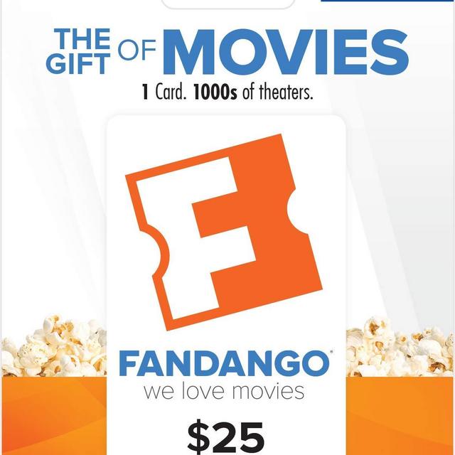 Fandango Gift Card $25