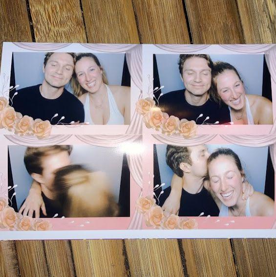 Photobooth pictures from our 4th date!