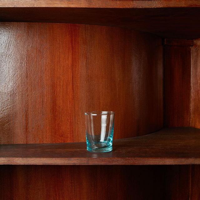 Mouth-blown water glass - Transparent