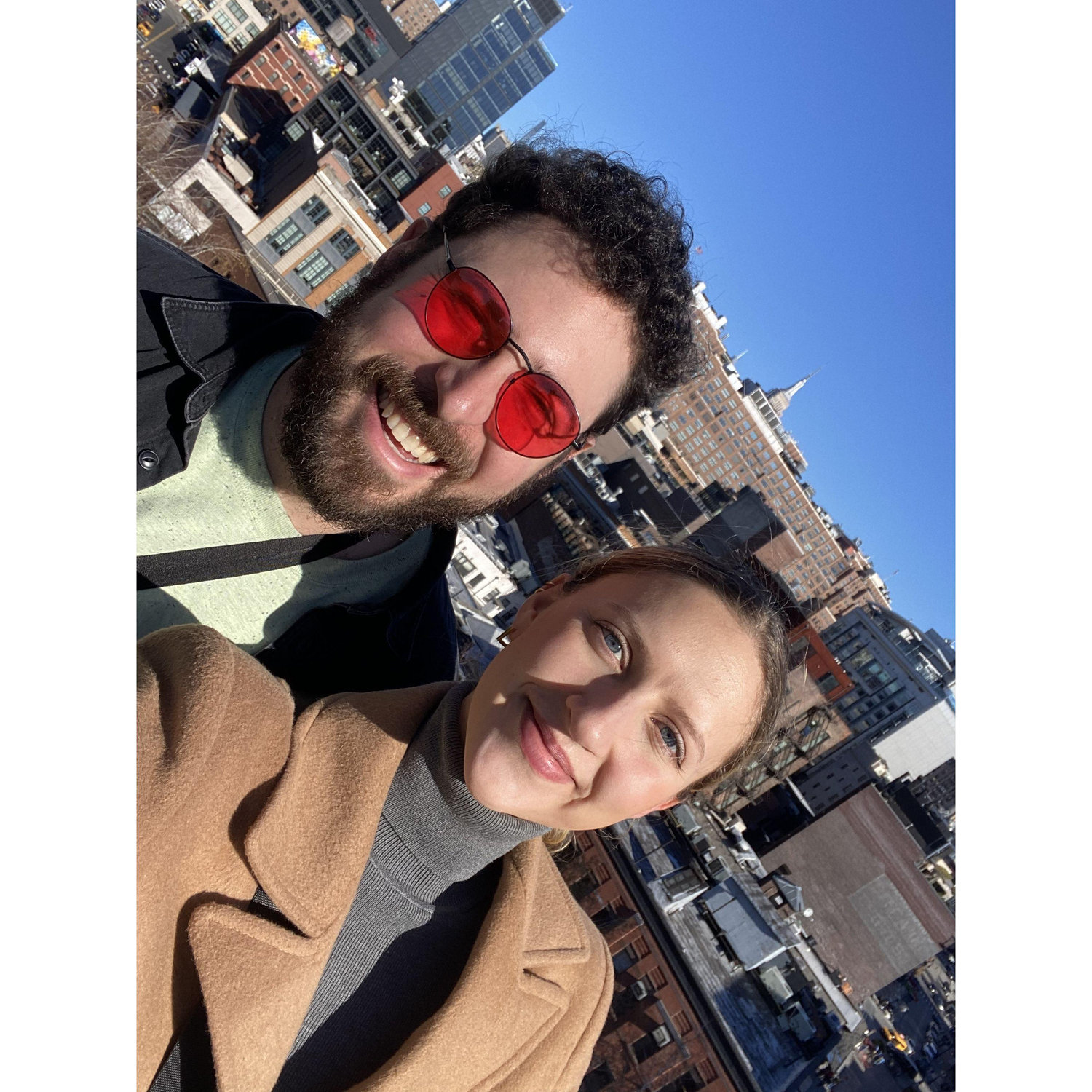 NYC, November 2022. Our last trip before adopting Ollie!