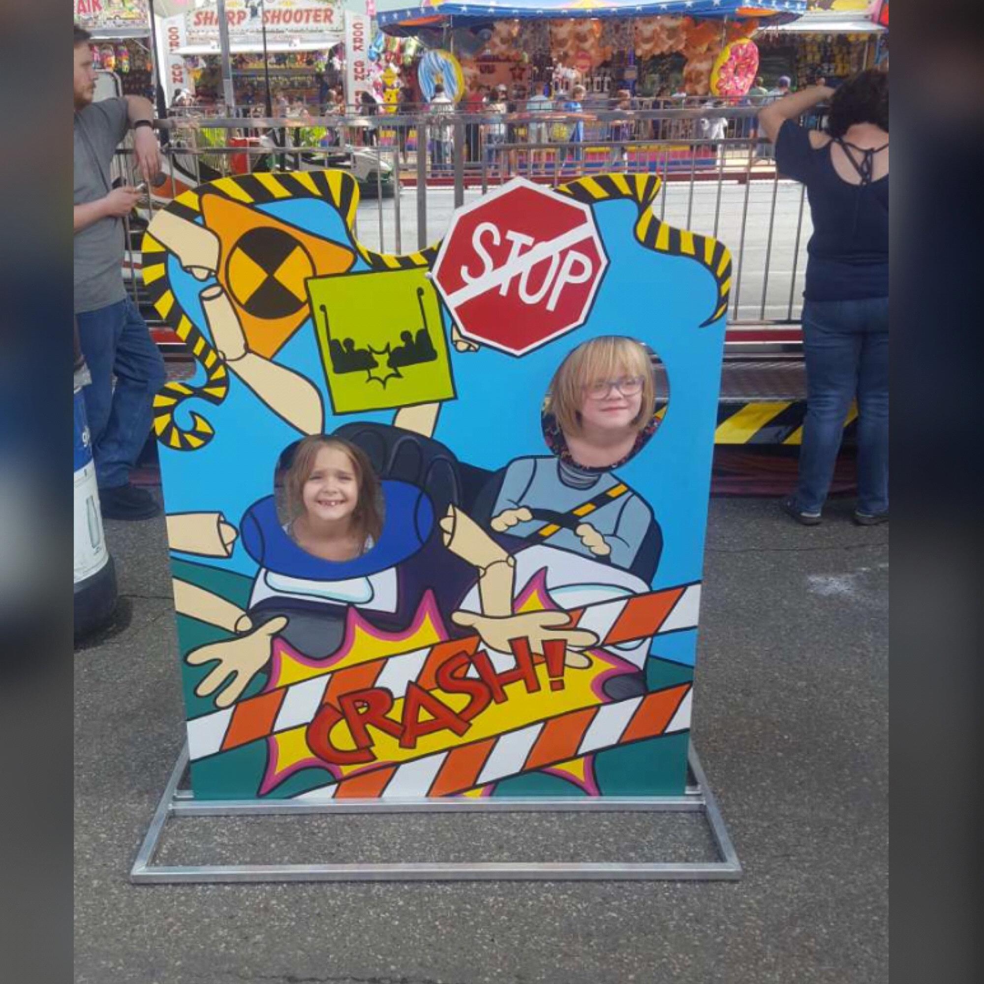 Alexis & her friend Lana @ MN State Fair.