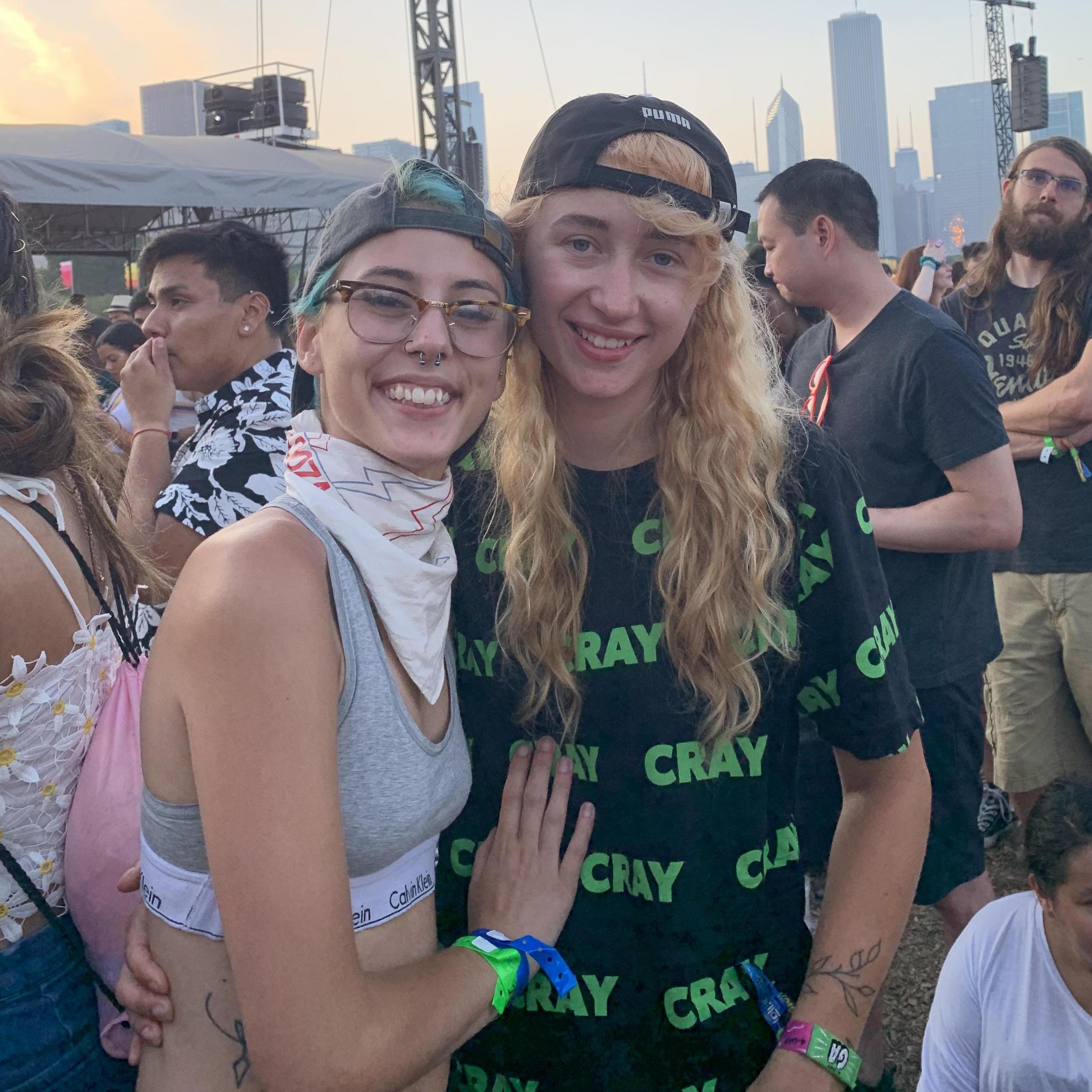 Lollapalooza, the last day waiting for Ariana Grande to perform!