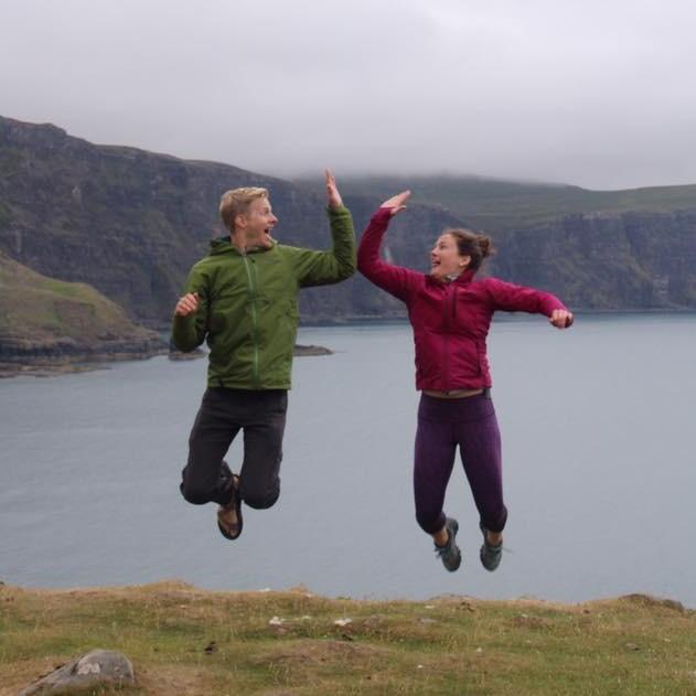 Hops and high fives in Scotland - Isle of Skye 2018.