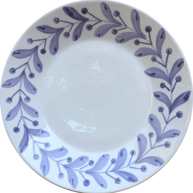 Anna Lilac Dessert Plate
