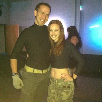 The dynamite duo - Kim Possible and Ron Stoppable.