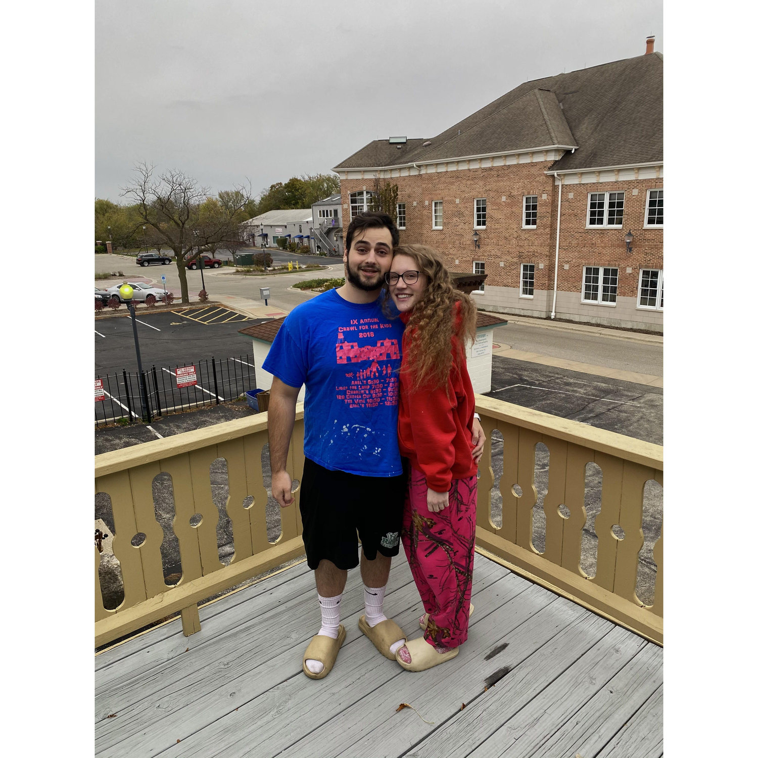 Our First Picture at the Apartment