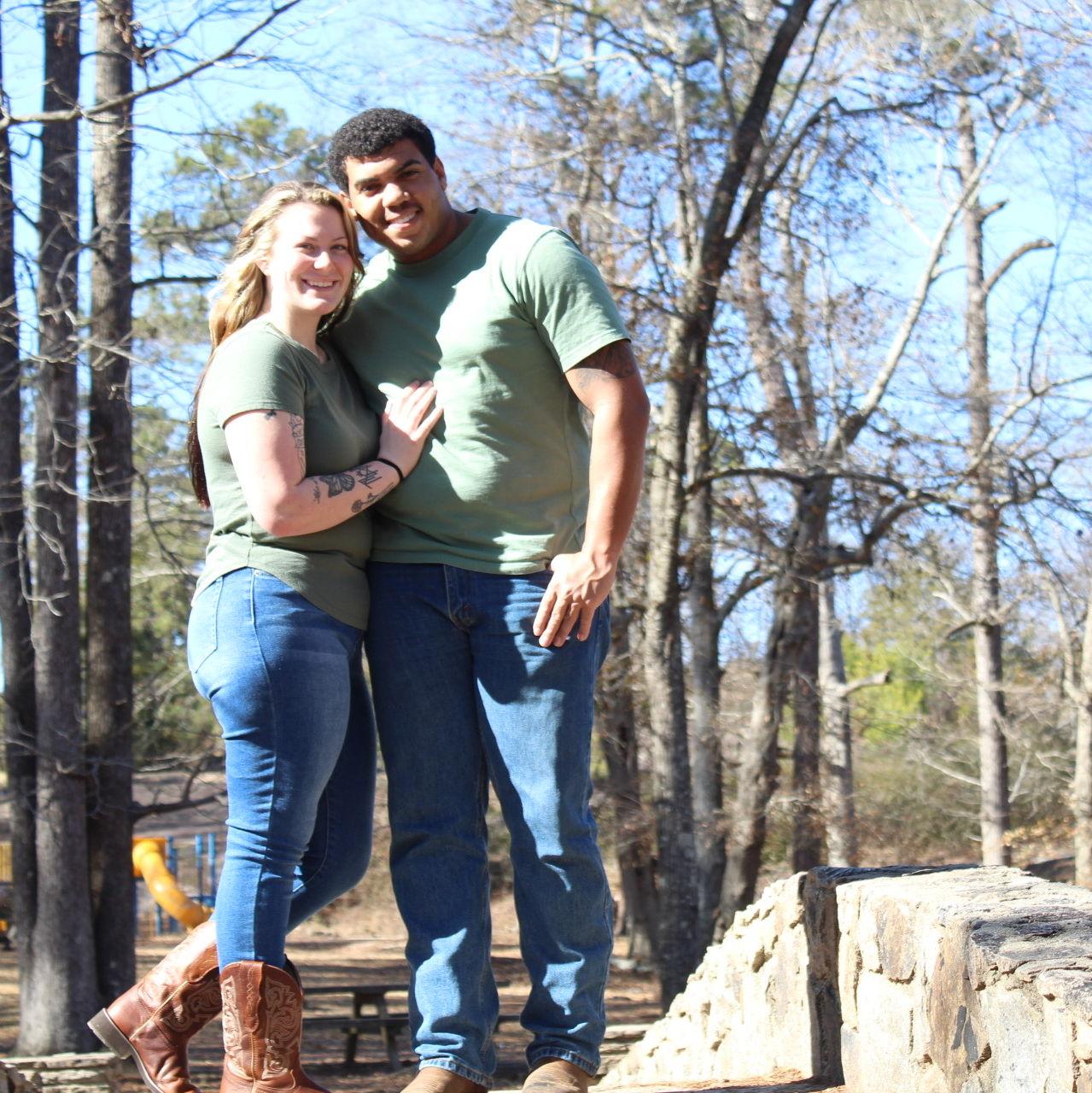 Our first little photo shoot
