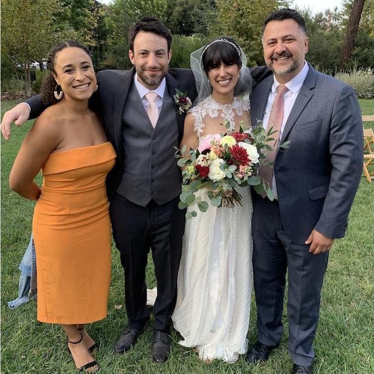 This was the year we went to 14 weddings... Negar and Alex's was sweet beyond belief!