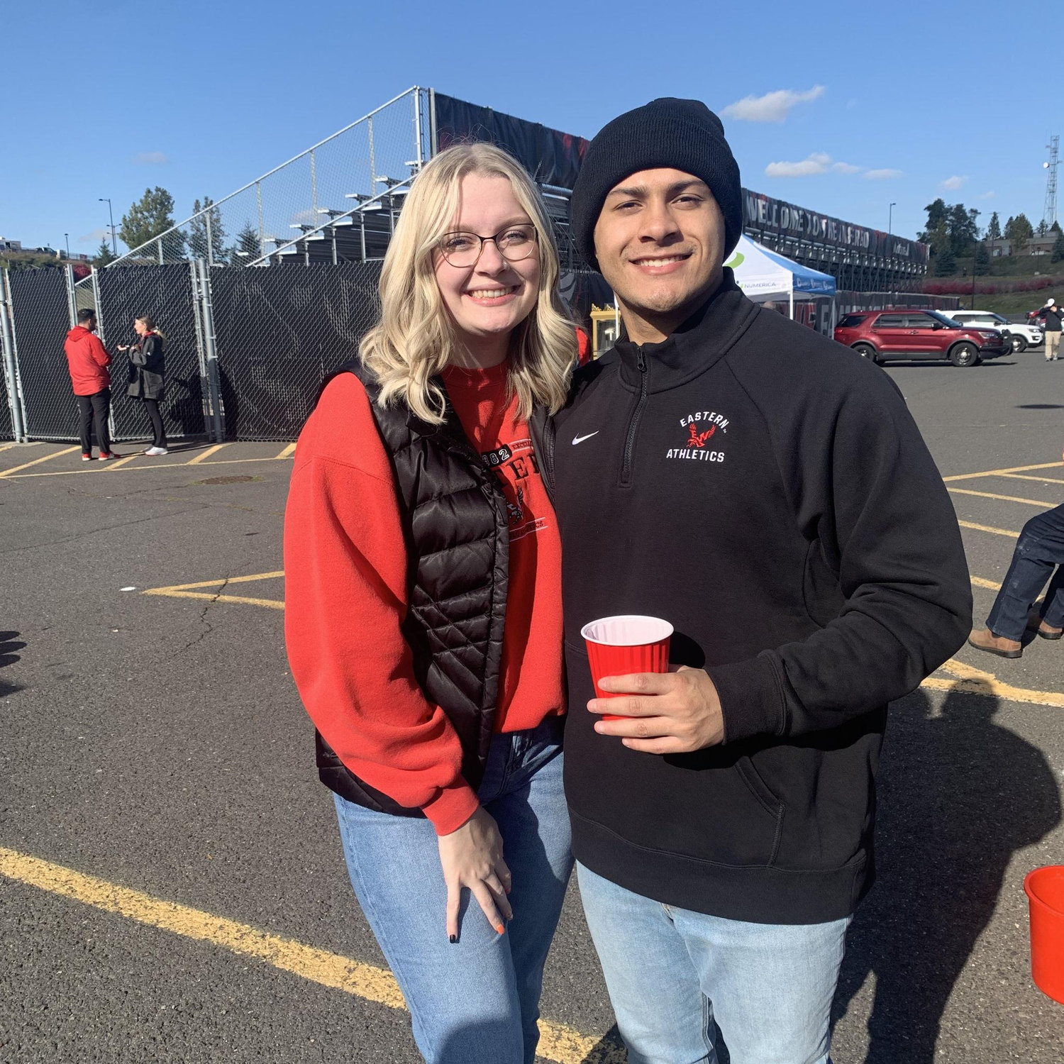 October 2022: Went back to Eastern for a football game. Go Eags!!