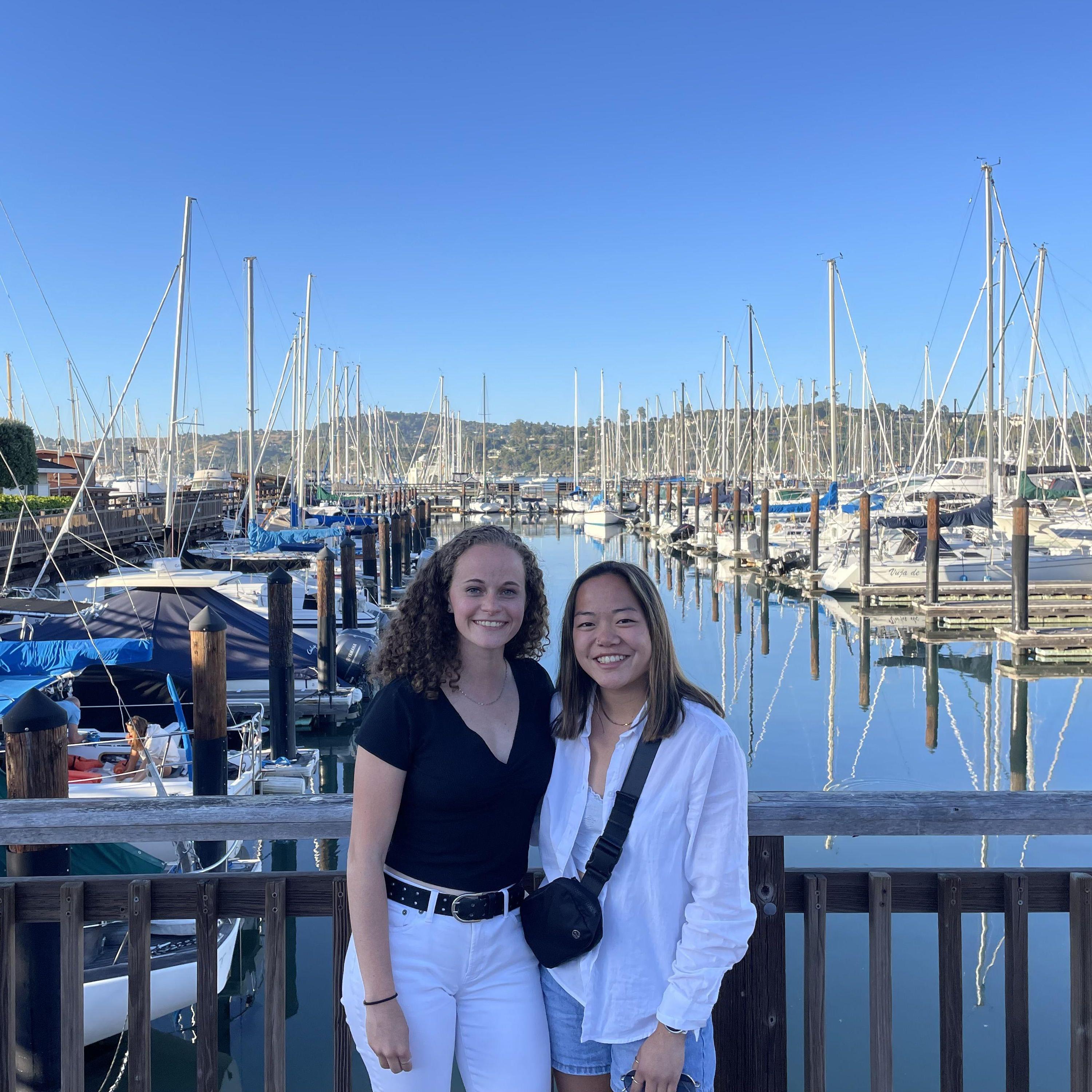 Our first trip to the west coast together