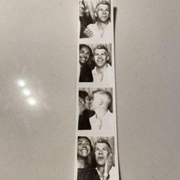 Third date. Our first photo together
