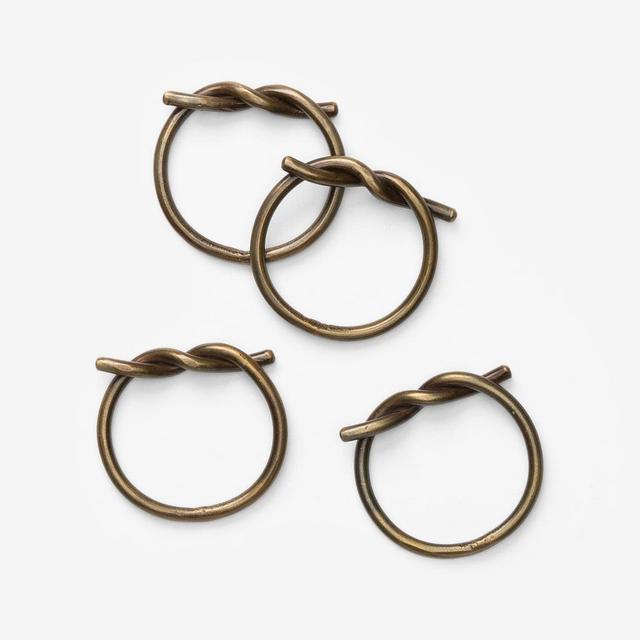 Knot Napkin Rings (Set of 4)