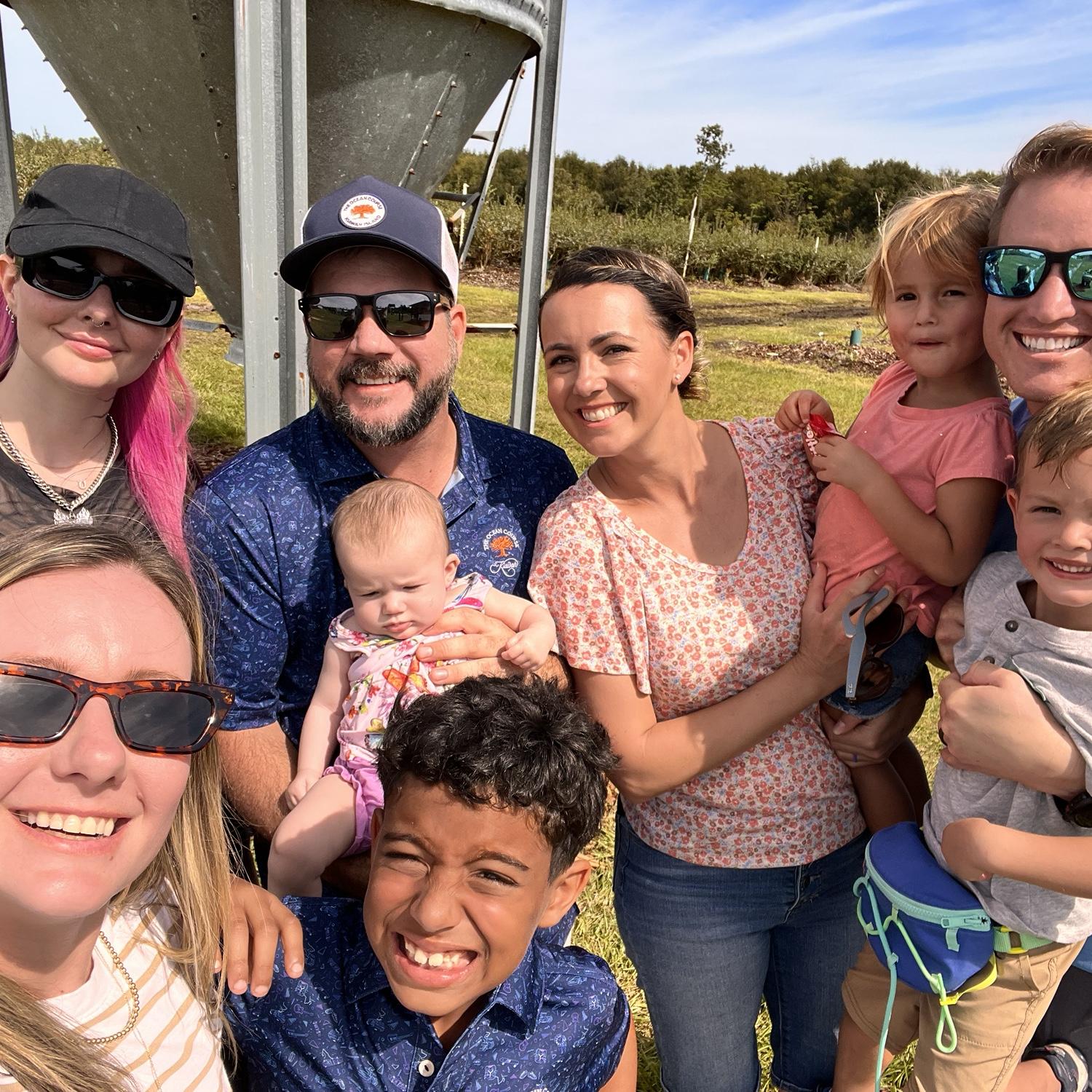 We are lucky to have such great friends and family.